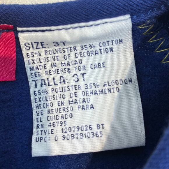 Kids Headquarter Toddler Size 3T Pumpkin Harvest Embroidered Cardigan Fall - Picture 7 of 8